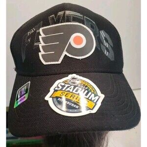 Philadelphia Flyers Reebok Stadium Series Pittsburgh 2017 Fitted Hat L/XL